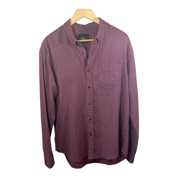 RAILS Men’s Runson Button Down Long Sleeve Casual Shirt Current Size Large - Picture 1 of 11